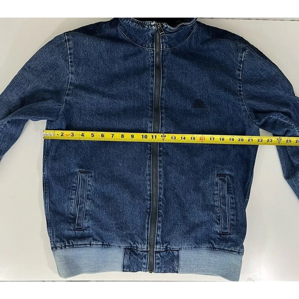 Levi's Made & Crafted Denim Jacket Sz M Blue Rare VTG Style Americana Floral